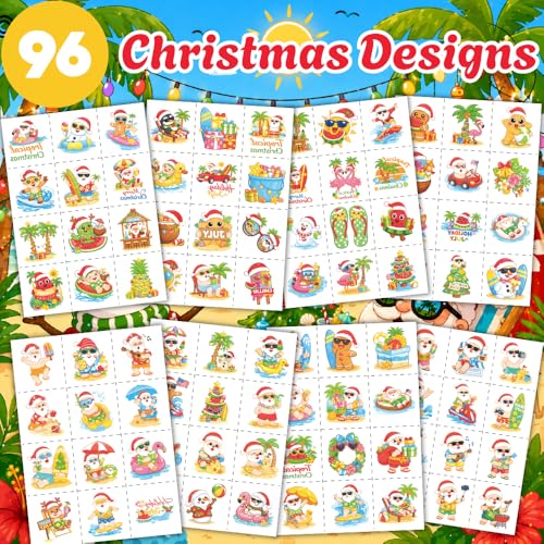 Christmas Temporary Tattoos – 100+ Waterproof Xmas in July Designs