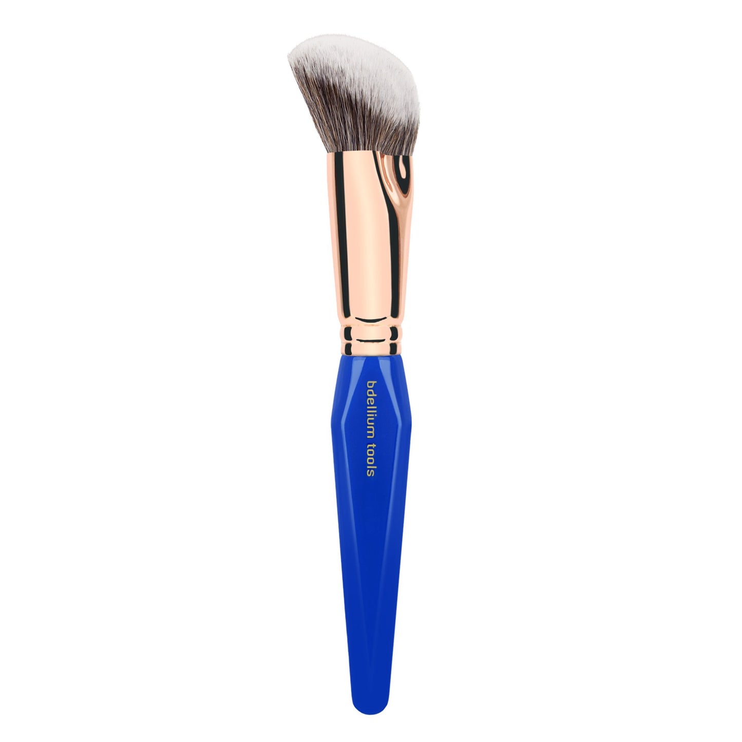 Bdellium Tools Professional Makeup Brush - Golden Triangle 988 BDHD Phase I - With All Vegan and Soft Synthetic Fibers, For Precise Application & Blending (Blue, 1pc)