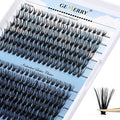 Natural Lash Clusters Eyelash Clusters 280 PCS D Curl Lash Clusters Eyelash Extensions Soft&Natural Individual Lashes Mink Cluster Lashes DIY At Home Lash Extension Clusters (30D/40D-D, 8-16mm)