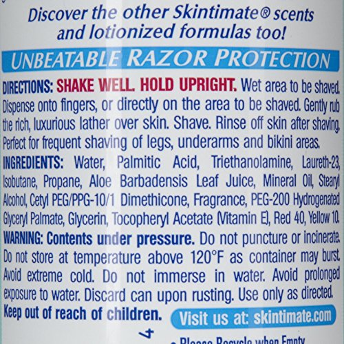 Skintimate Skin Therapy Moisturizing Shave Cream for Sensitive Skin - 10 oz