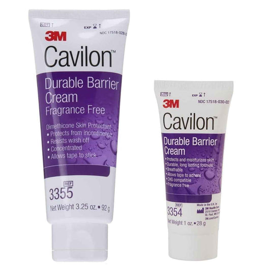 Cavilon Durable Barrier Cream Skin Protector Ointment 3.25 oz and 1 oz Combo Pack