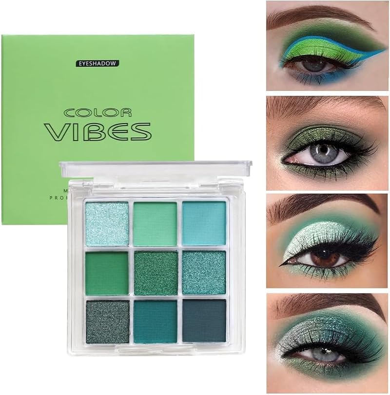 URQT 4-Pack Eyeshadow Palette Set - 9 Shades
