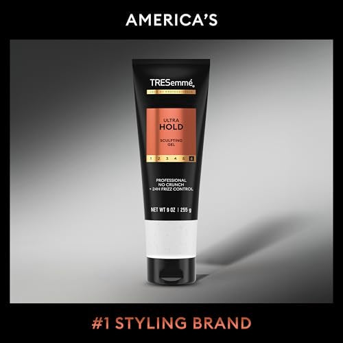 TRESemm? Gel Ultra Hold for 24H Frizz Control, with Pro Lock Technology, 9 oz
