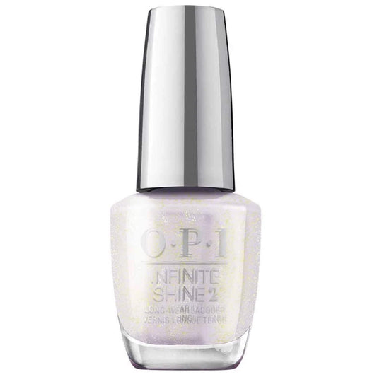 OPI Infinite Shine Long-Wear Soft Sheer Glitter Finish Metallic Nail Polish, Up to 11 days of wear & Gel-Like Shine, Spring '24, Your Way Collection, Glitter Mogul, 0.5 fl oz