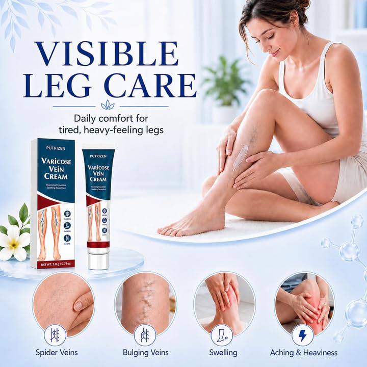 Varicose Veins Relief Cream with Arnica & Witch Hazel