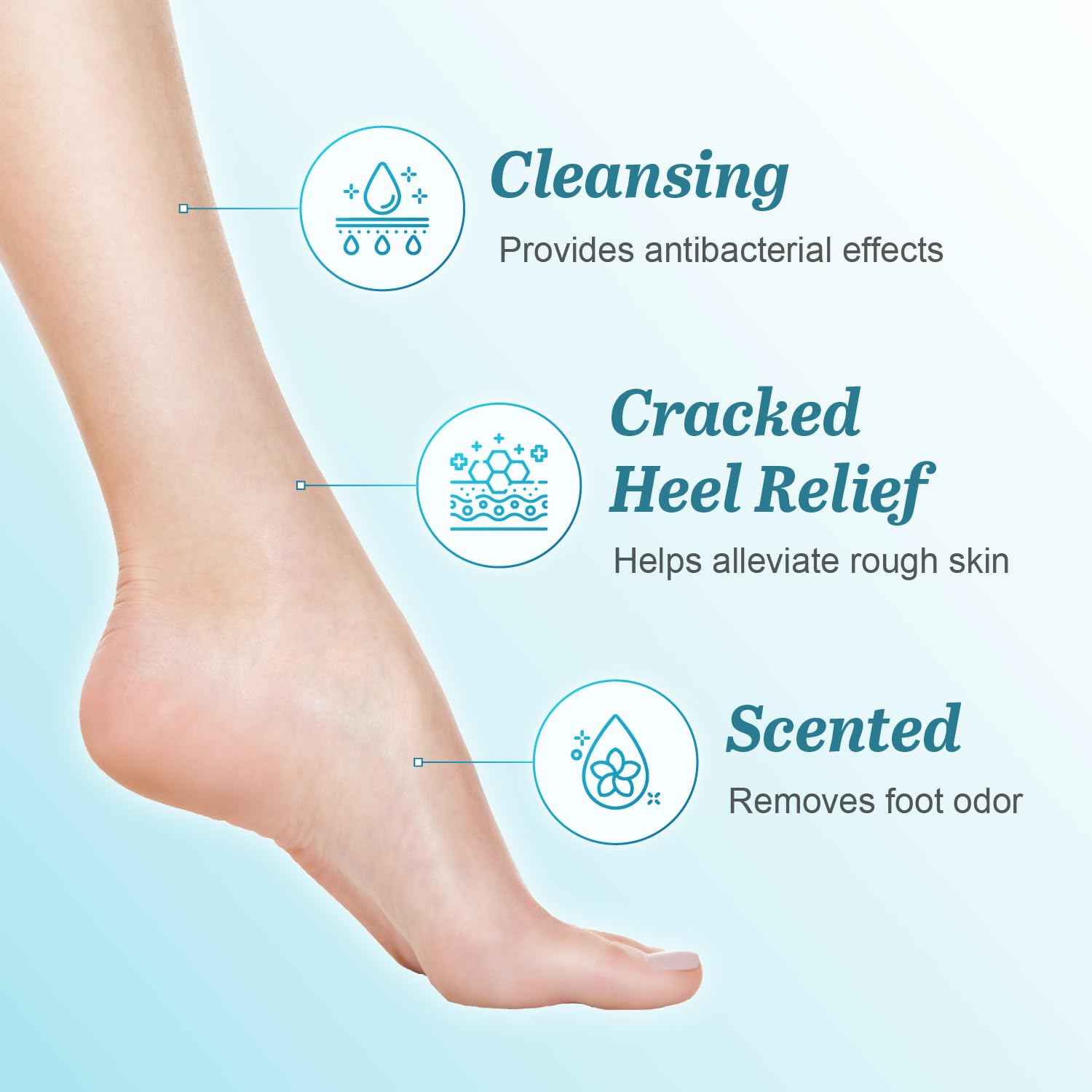 VEILMENT Cotton Foot - Foot Shampoo Soap (Lemon, 13fl oz*2, Pack of 2) - Refreshing Cleanse Spray, Deodorizing Foot Care Wash. Foaming Wash, Easy to Use