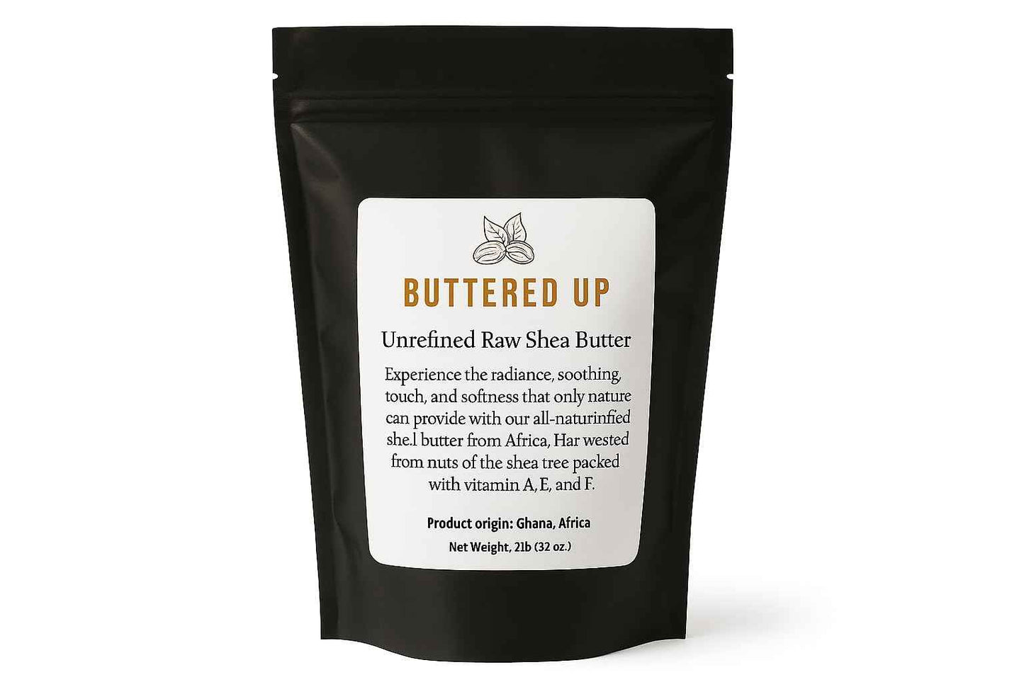 Raw African Shea Butter (32 Oz)