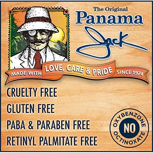 Panama Jack Sunscreen Tanning Lotion - SPF 4, PABA, Paraben, Gluten & Cruelty Free, Antioxidant Moisturizing Formula, 6 FL OZ (Pack of 6)