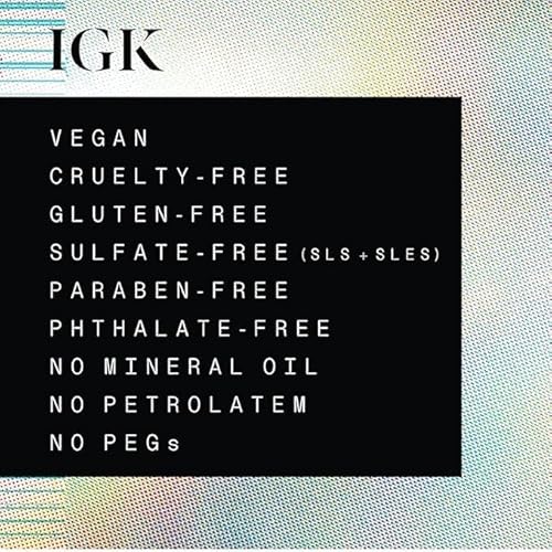 IGK Antisocial Dry Hair Mask (Pack of 2) Overnight Treatment | Bond-Building Treatment | Hydrates & Repairs | Leave-In | 5oz Each
