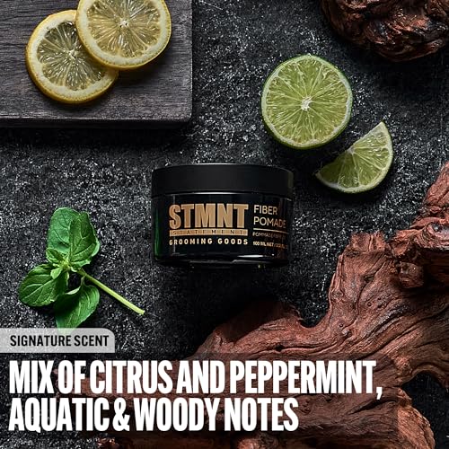 STMNT Fiber Pomade | Semi-Matte Strong Control Hair Styling