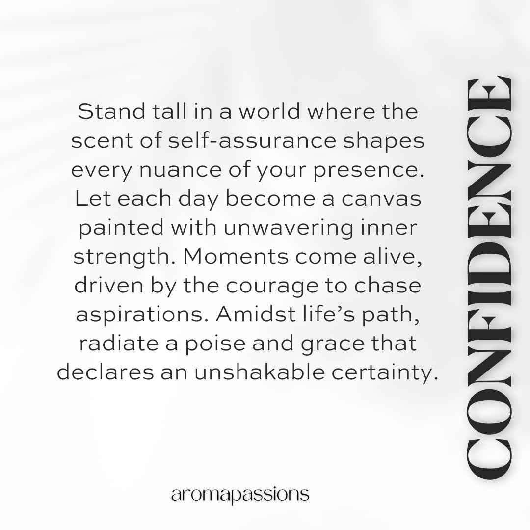 aromapassions CONFIDENCE | Extrait De Parfum | Long Lasting Dupe Clone Perfume Cologne | Essential Oil Fragrance | Perfume De Hombre | (30 ml / 1 Fl Oz)