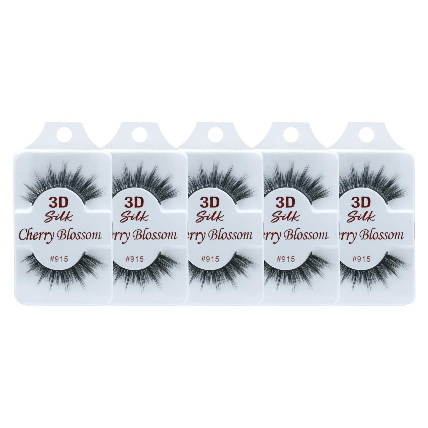 Cherry Blossom 3D Eyelashes (5 Pack of Silk 915)