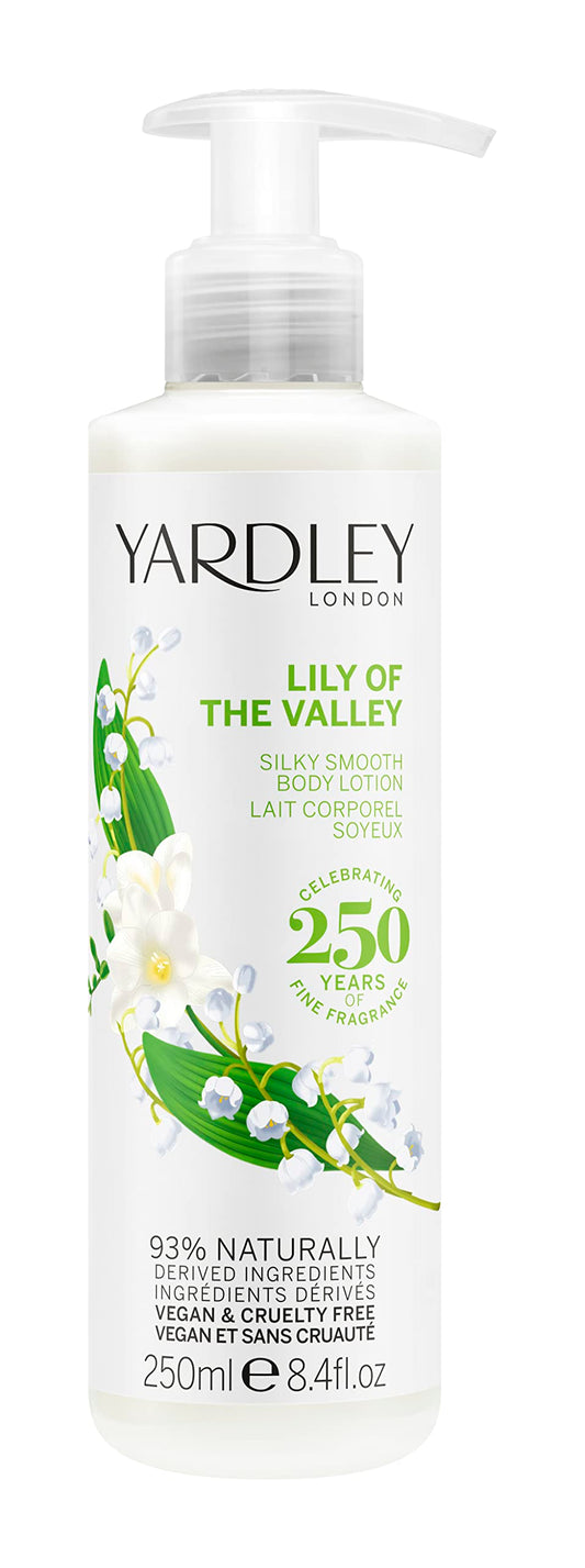 Yardley London Lily of the Valley Moisturising Body Lotion 250 ml