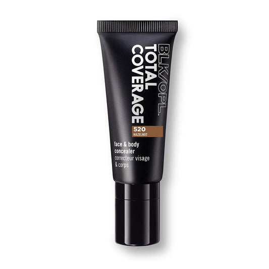 BLK/OPL TOTAL COVERAGE Face & Body Concealer, Hazelnut — maximum-coverage, smudge-resistant, cruelty-free