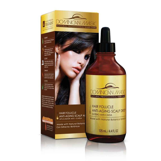 Dominican Magic Hair Follicle Anti Ageing Scalp Drops 4.4oz Boxed (2 Pack)