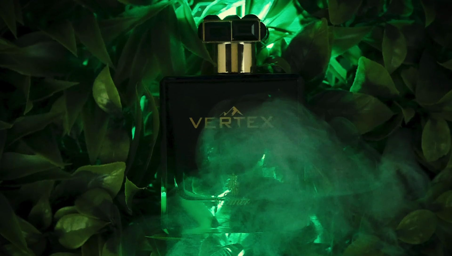 Paris Corner | Vertex Emir Unisex Fragrance 3.4 Fl Oz | A Fruity Perfume for Men and Women with Invigorating Notes of Orange, Bergamot | Sophisticated Blend of Pineapple and Jasmine