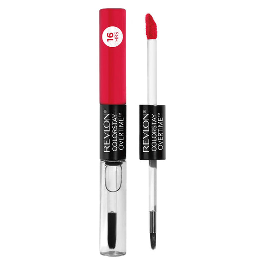 Revlon ColorStay Overtime Lip Color, Forever Scarlet, 0.07 Ounce