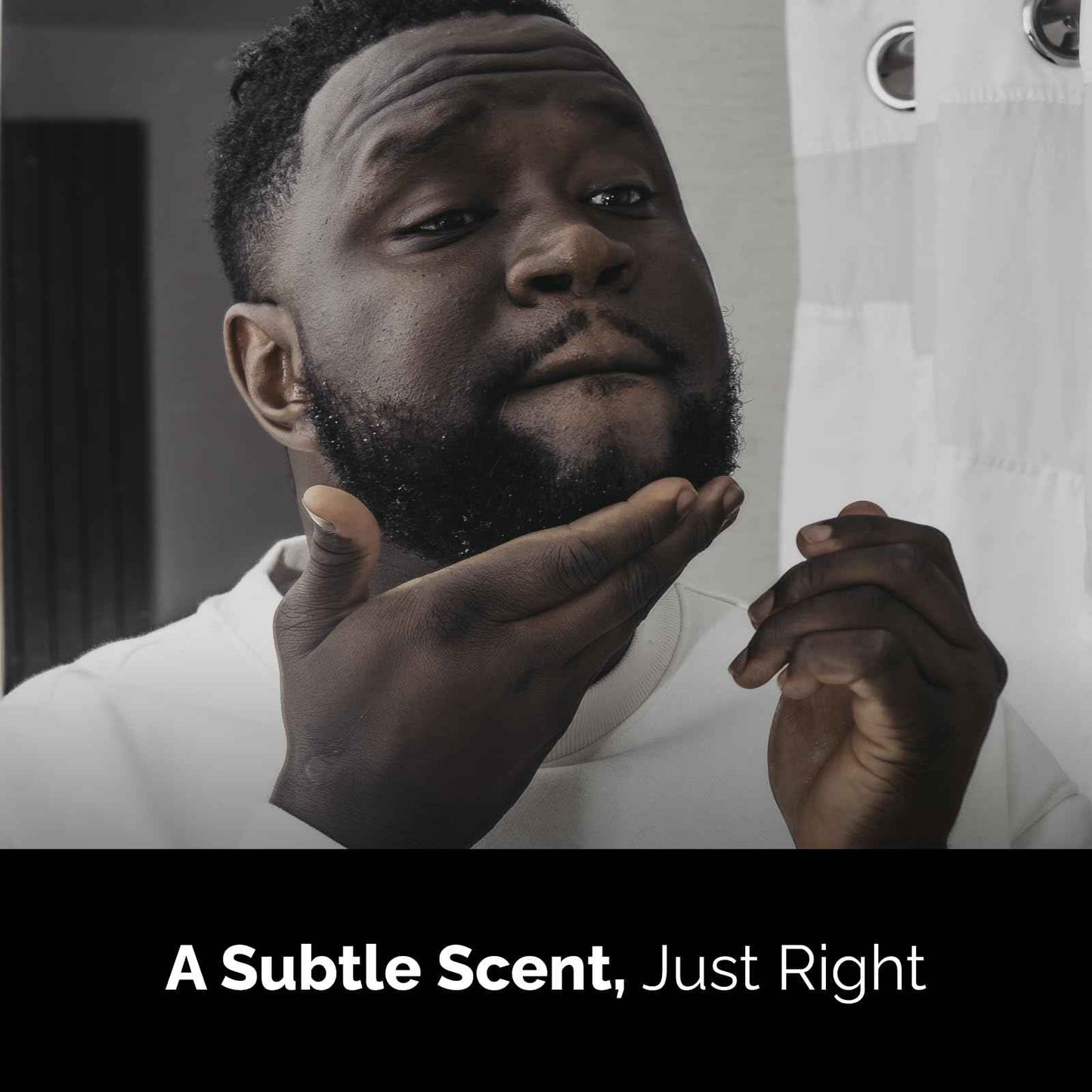 Golden Grooming Beard Bundle for Black Men | Natural Beard Growth Kit with Shea Butter (Regular, Smoky Citrus)