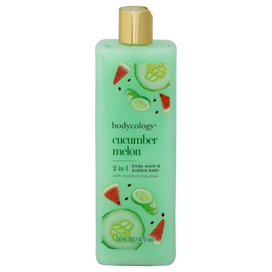 Bodycology Cucumber Melon Body Wash Women 16 oz