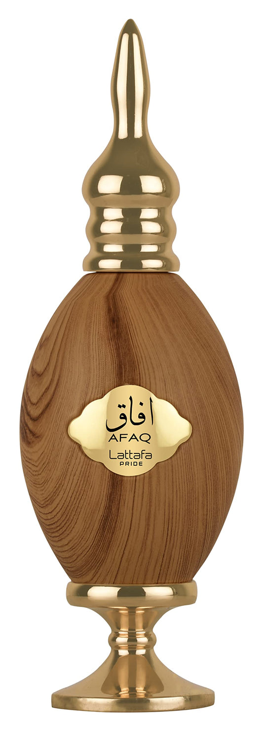 Lattafa Afaq Eau De Parfum Spray for Men, 3.4 Ounce