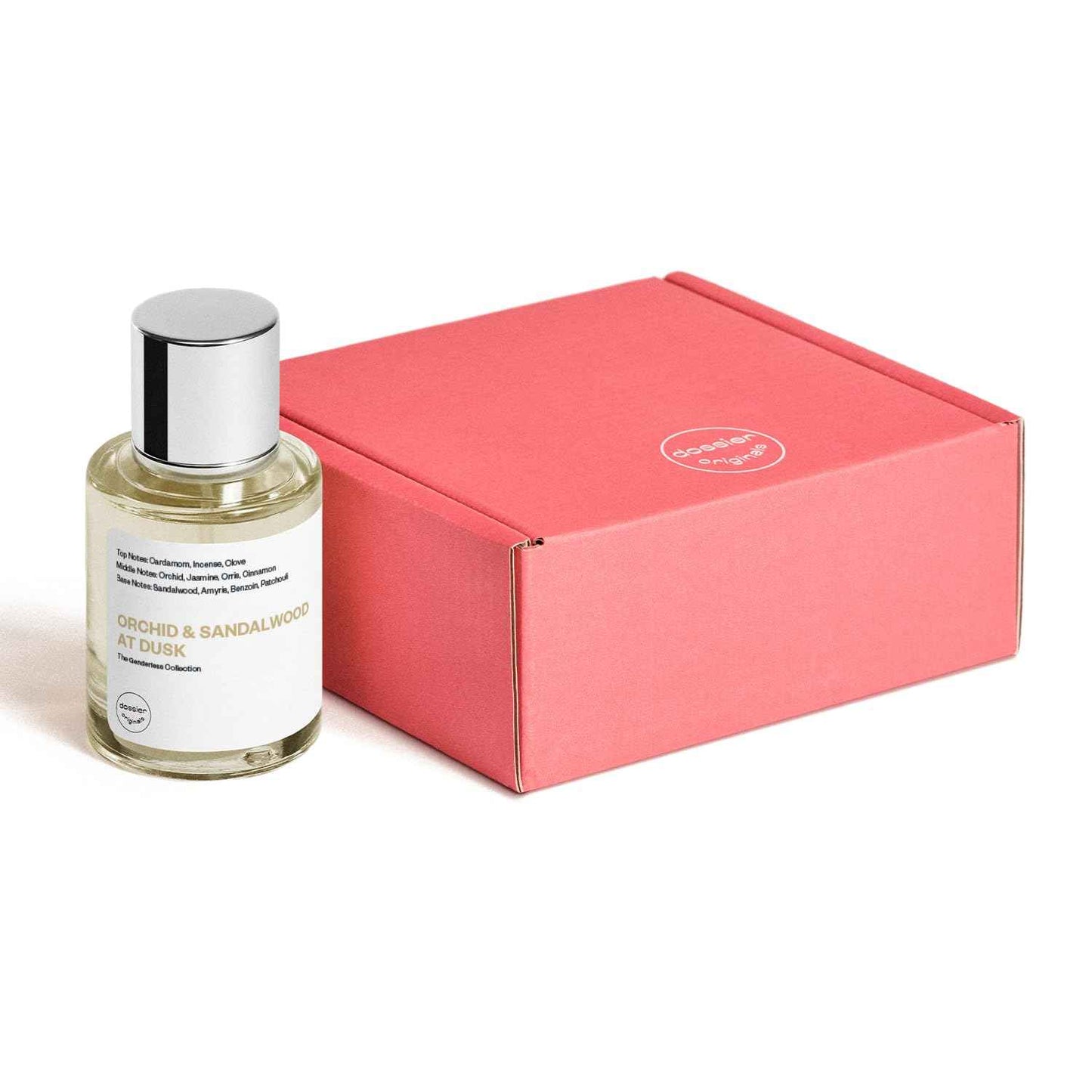 Dossier Original Eau de Parfum - Orchid & Sandalwood at Dusk - Unisex - 50 ML Long-lasting Perfume Crafted in France