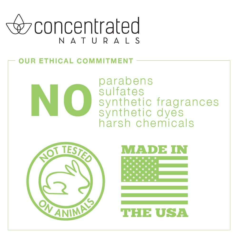 Concentrated Naturals Vitamin C Face Wash Daily Cleanser w/Marine & Plant Extracts & Retinol | Works to Help Cleaner, Brighten & Balance Complexion 8 Fl. Oz. | 240mL