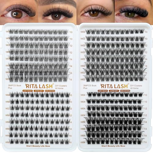 Wispy Lash Clusters - Reusable Faux Mink Eyelash Extensions
