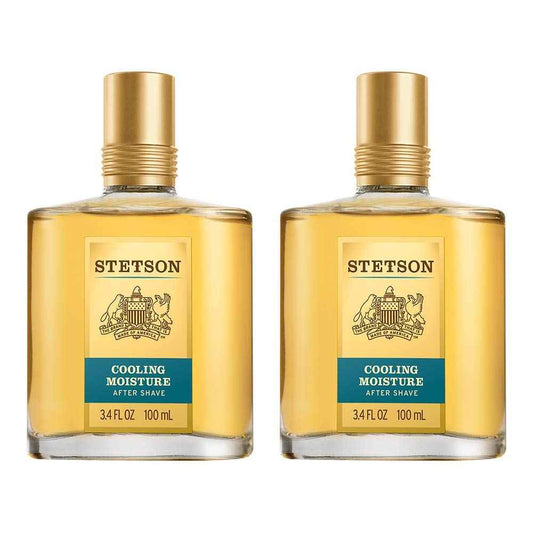 Stetson Cool Moisture Aftershave 3.4 Fluid Ounce, 2 Count