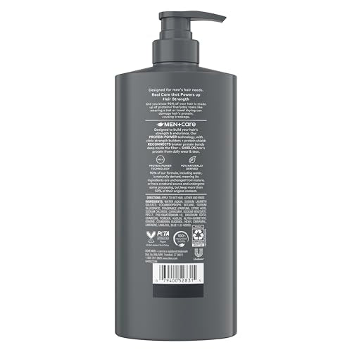 Dove Men+Care Charcoal + Clay 2-in-1 Shampoo, 28 fl oz