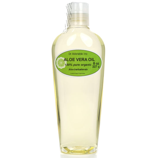 Dr Adorable - 8 oz - Aloe Vera Oil - 100% Pure Natural Organic