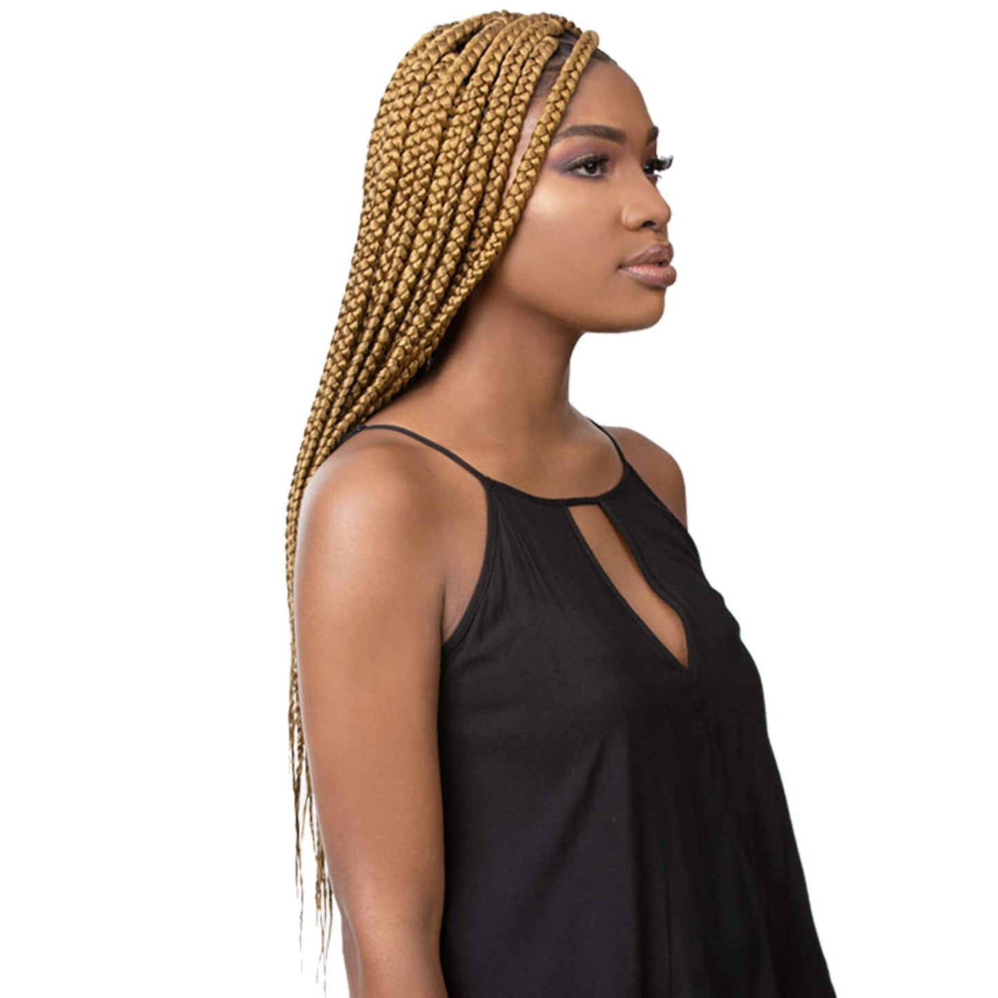 Xpression Sensationnel Synthetic Hair Braids 3X Ruwa Pre-Stretched Braid 24" (1 Pack, 60)