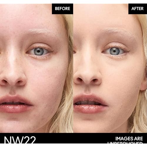 M.A.C Studio Fix Powder Plus Foundation 24 hr Oil Control Refillable - NW22 (Warm beige with rosy undertone for light to medium skin) .42 Oz / 12g