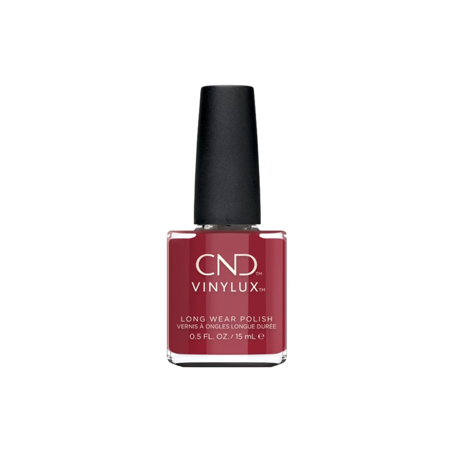 CND Vinylux Longwear Red Nail Polish, Gel-like Shine & Chip Resistant Color, Cherry Apple, 0.5 fl. oz