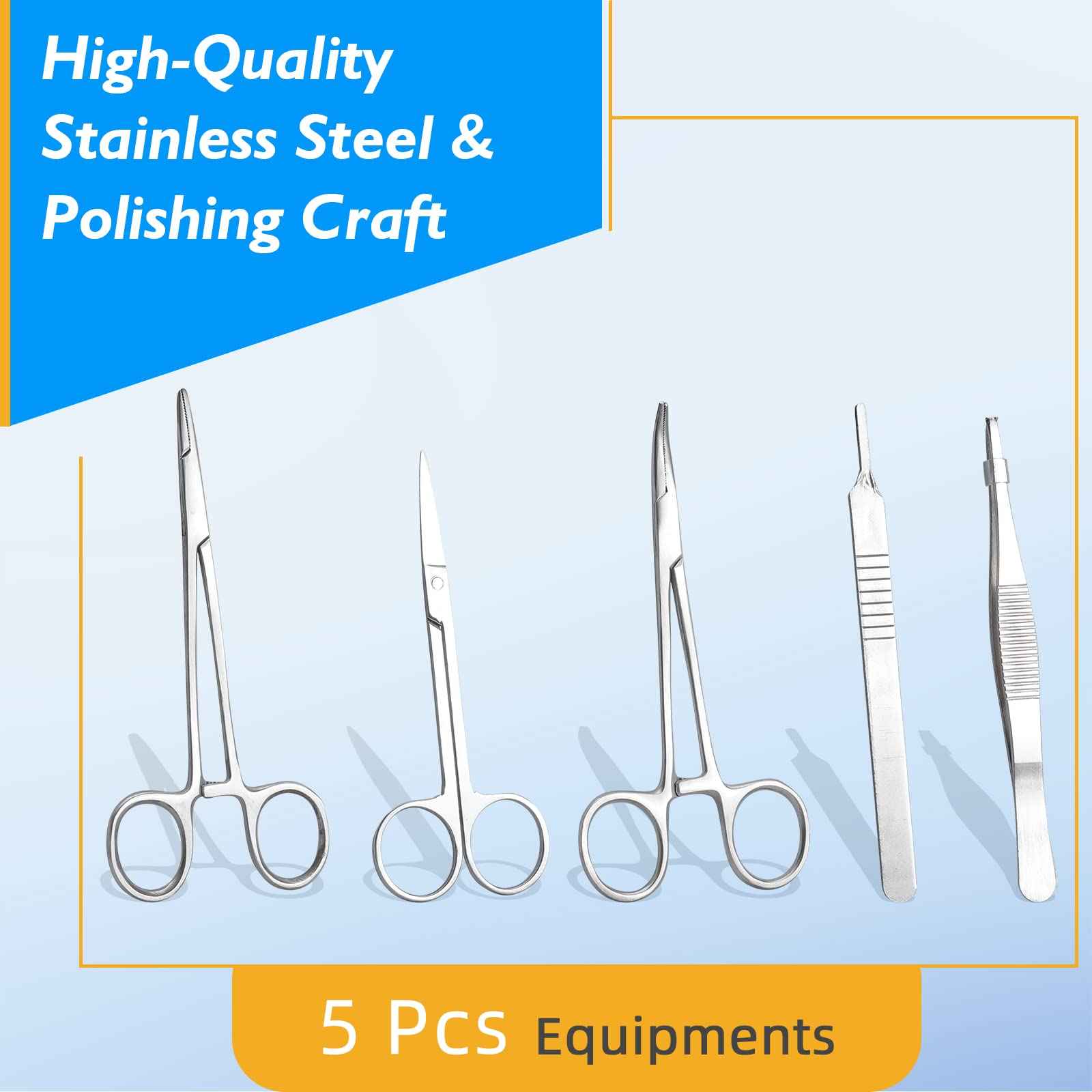 faruijie Dental Practice Kit - 25 Pcs Set Oral Practice Kit Include 4 Soft Silicone Oral Pad Training Kit for Dentist Assistant Training & Student Practice