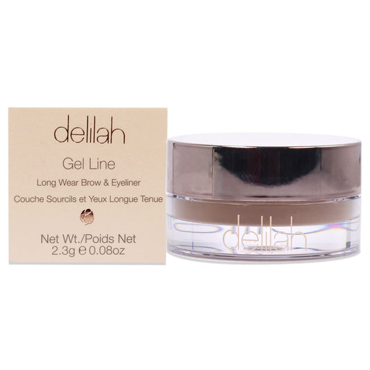 Delilah Gel Line Eye and Brow - Ash for Women - 0.08 oz Eyeliner