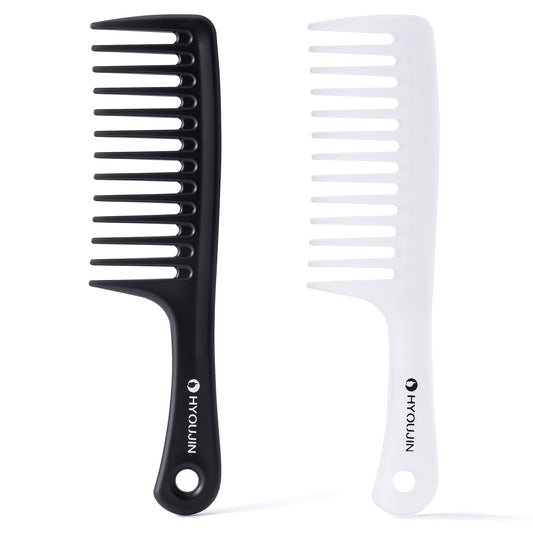 HYOUJIN Wide Tooth Combs For Women Comb Detangler Thick Comb Large Combs For Hair Combs For Curly Hair