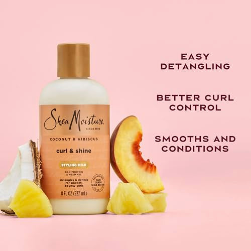 SheaMoisture Curl & Style Milk - Coconut & Hibiscus 8oz