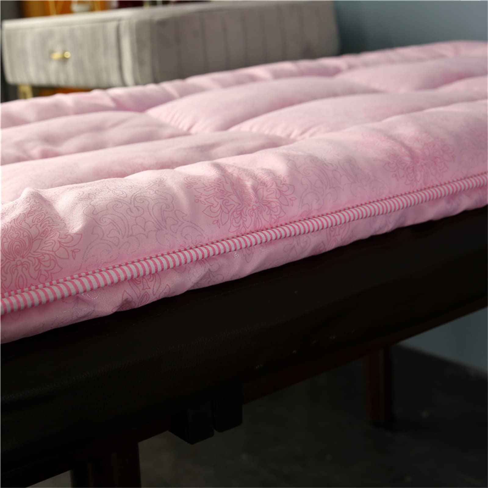 Spa Massage Table Pad & Face Cradle Set - Soft and Comfortable Thick Facial Bed and Headrest Cover 190 * 80 cm Thickened Mattress with Holes