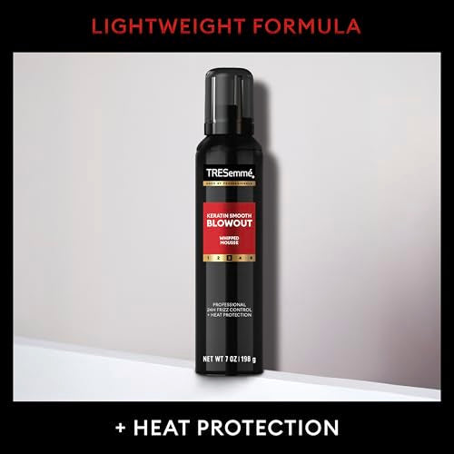 TRESemmé Keratin Smooth Whipped Mousse - Heat Protection, 7 fl oz