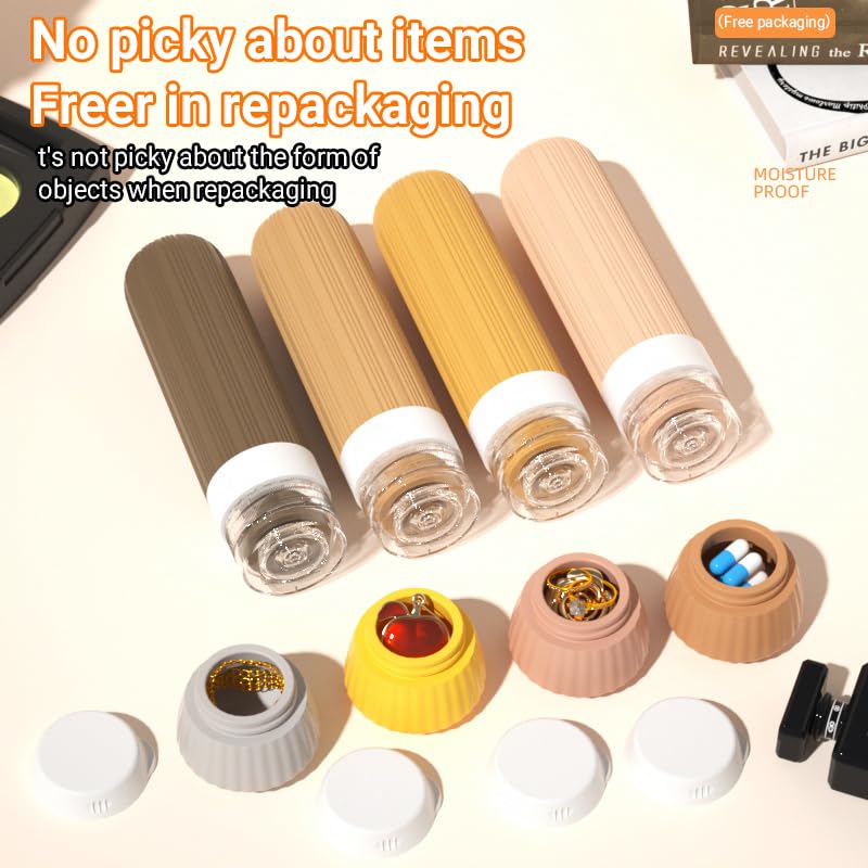 TSA Approved Travel Bottles & Jars Set - 8 Piece Leakproof