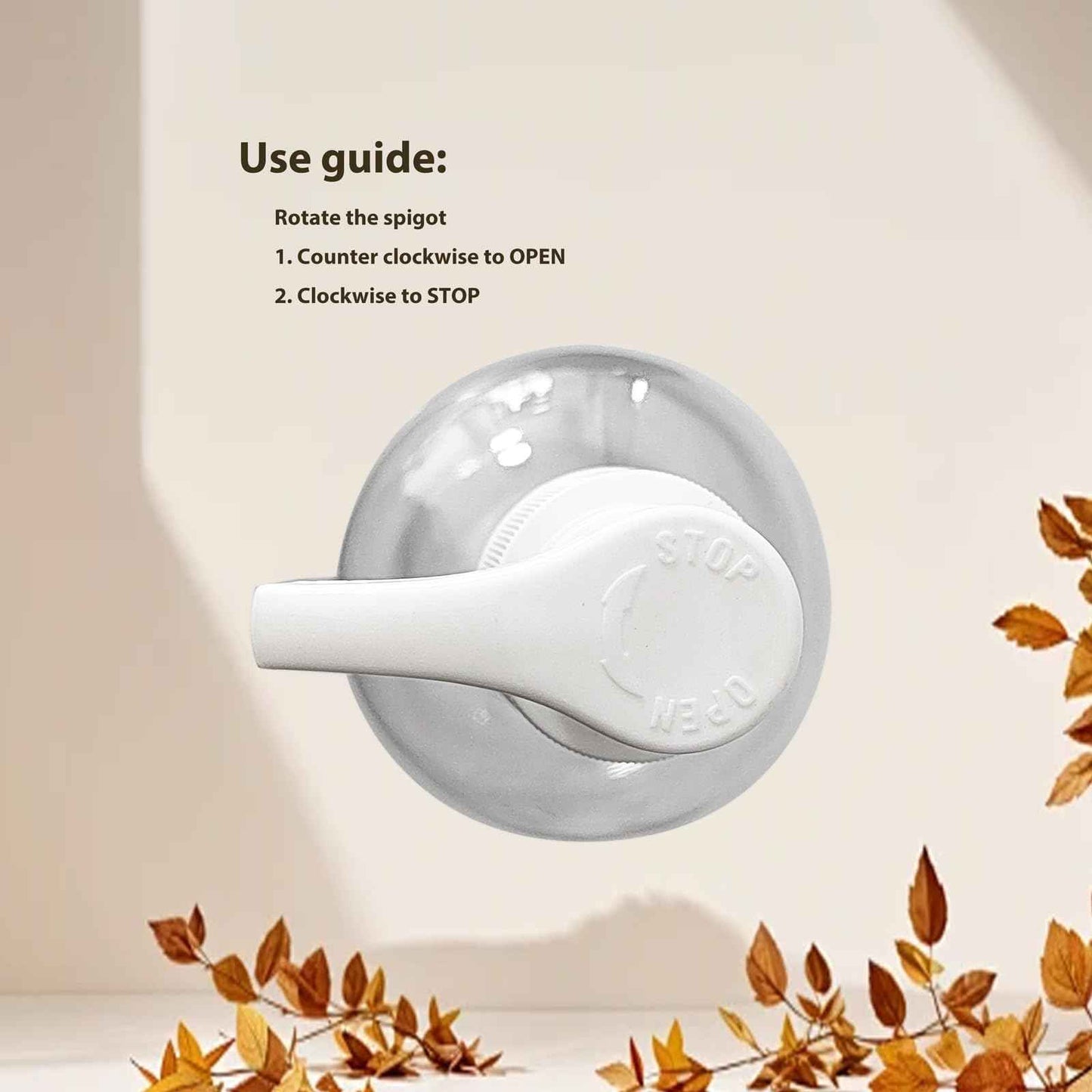 Empty Plastic Bottles with Pump Dispenser, 8 oz, Clear/White, 2 Pack, Refillable Containers for Body Wash, Moisturizer, Face Cream, Liquid Soap