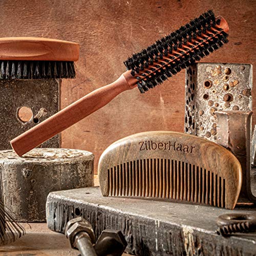 ZilberHaar Beard Comb ? 100% Sandalwood ? Essential Beard Care Accessory for Men ? Hand Made