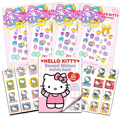 Hello Kitty Stickers and Temporary Tattoos Party Favor Bundle