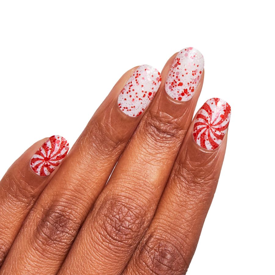 Color Street 'Candy Cane Crush' (FDG510) - Nail Polish Strips Merry Moments 2023