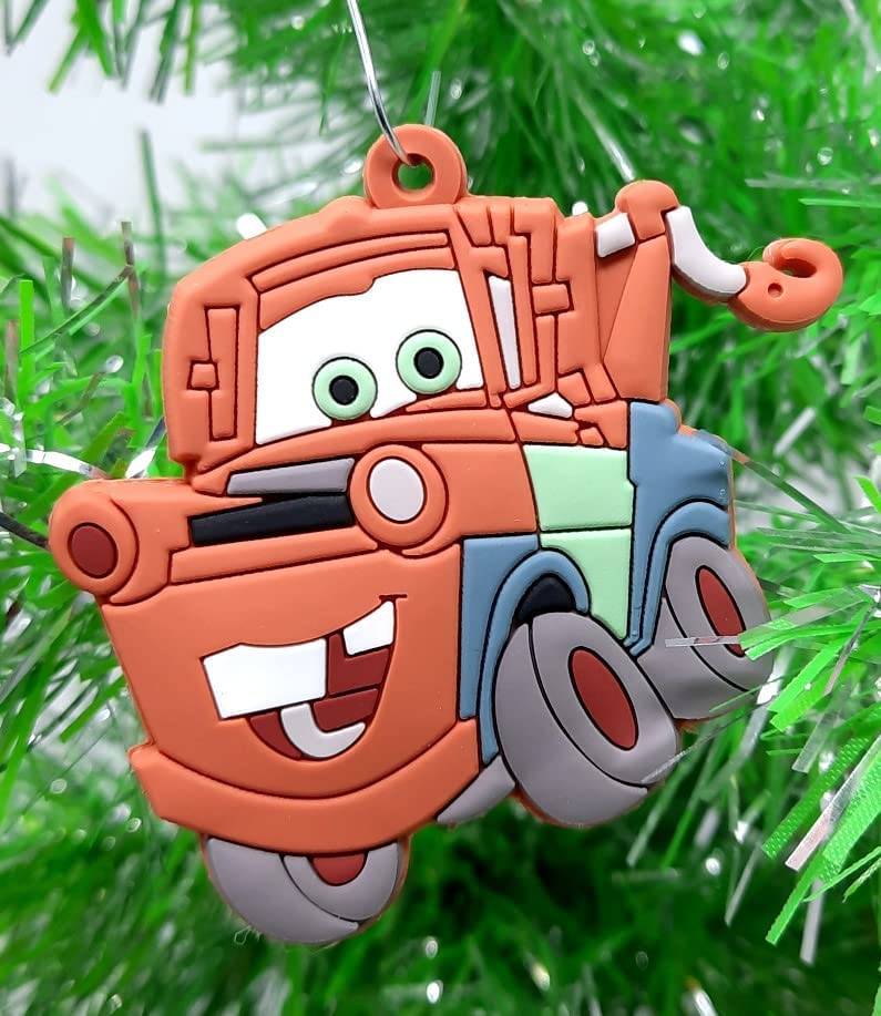 Cars Ornament Set with Lightning McQueen and Tow Mater (C15)