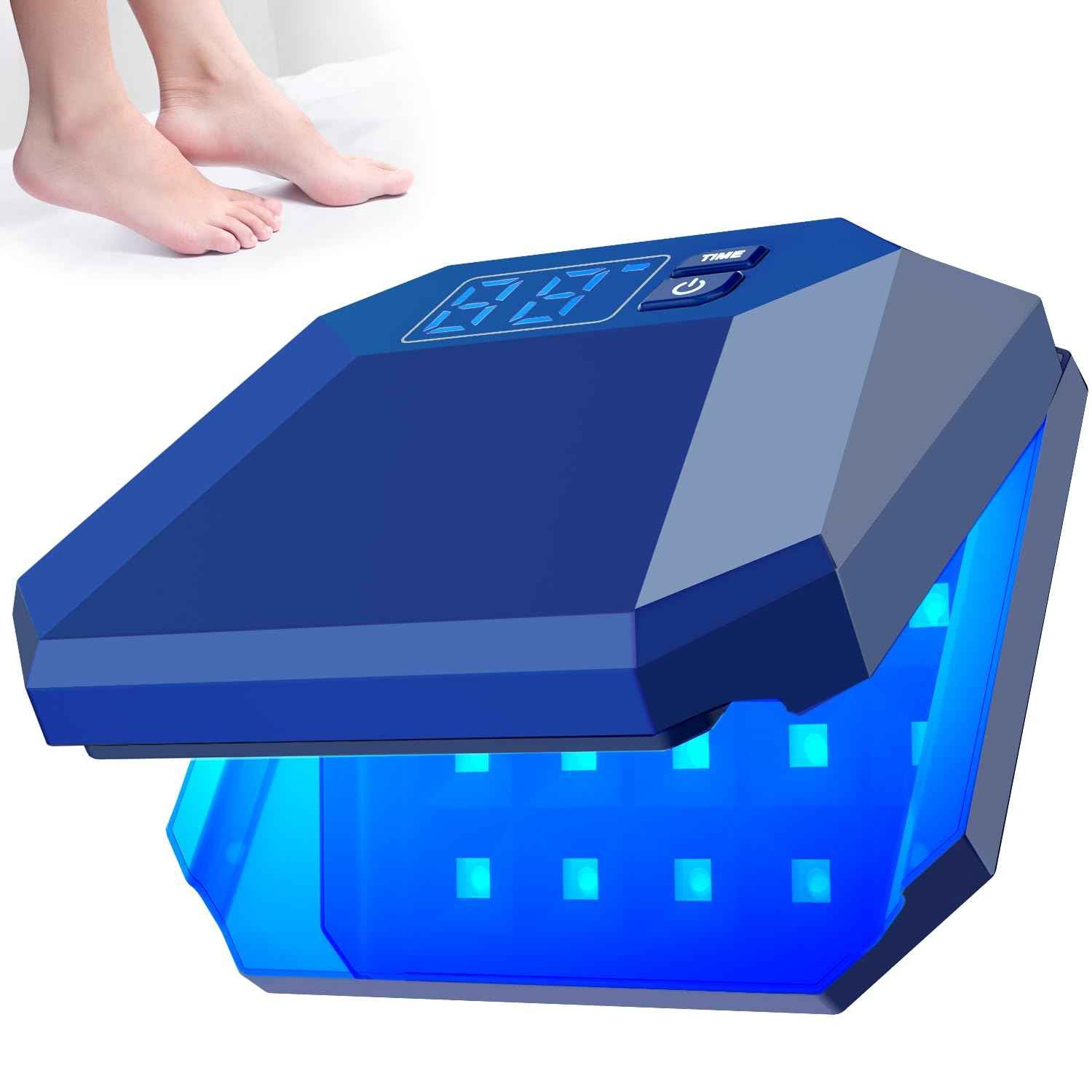 Multifunctional Equipment Blue Device for Toenails and Fingernails, Damaged and Discolored Effective & Reliable