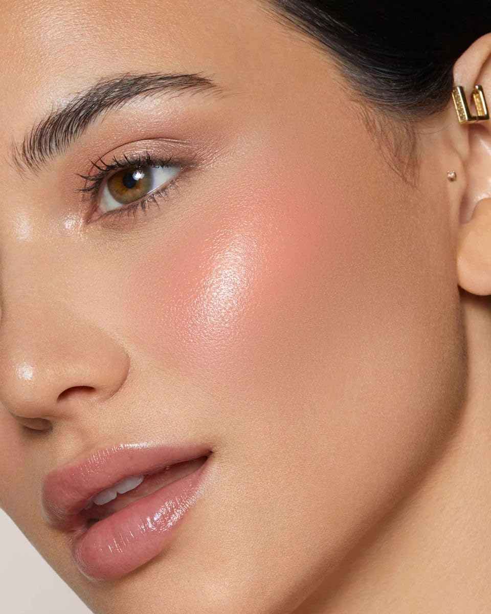 Ethereal Beauty - Mineral Veil Blush - Coral Desire - Semi Matt Finish, Ultra - Thin, Non - Powdery, Natural, Clean, Vegan 0.18 OZ.