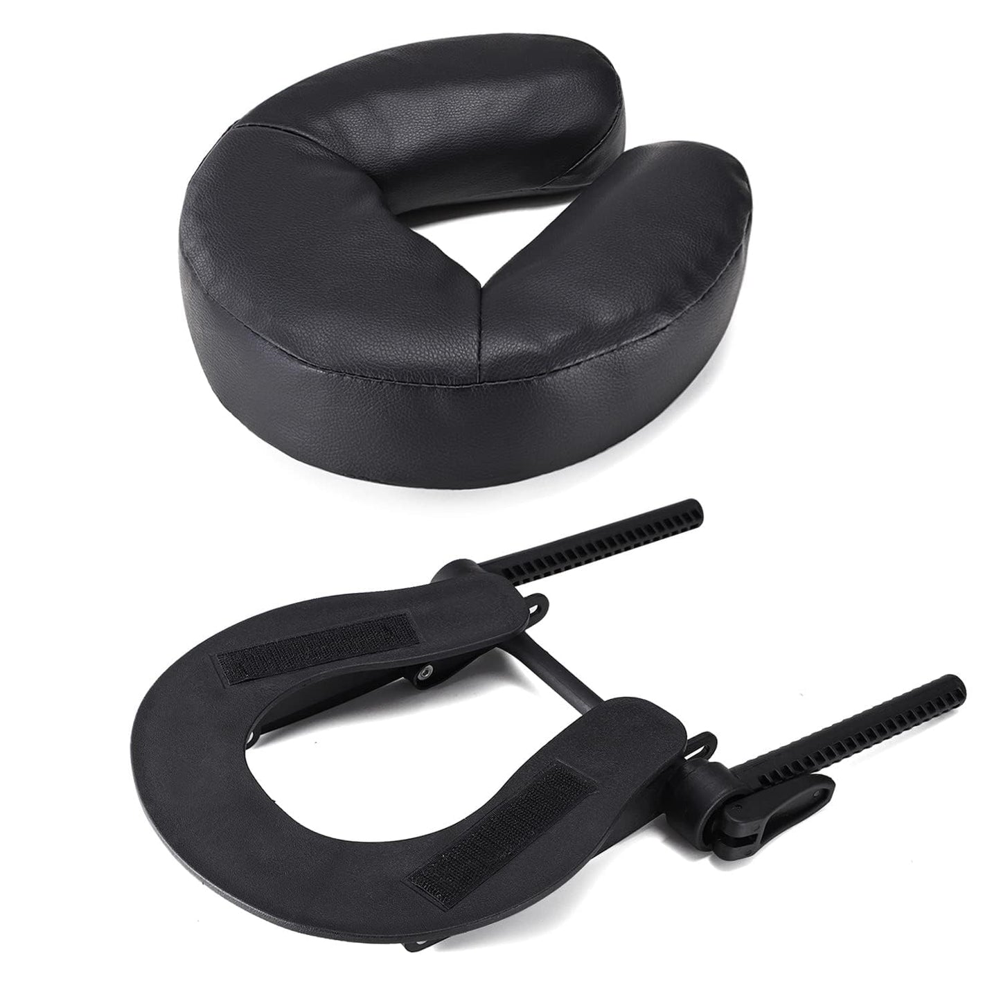 Universal Massage Table Face Cradle & Cushion, Adjustable Massage Chair Spa Bed Headrest & Face Pillow Support, Massage Platform Head Rest Cushion Cradle for Salon Home Mattress Top Massage Kit