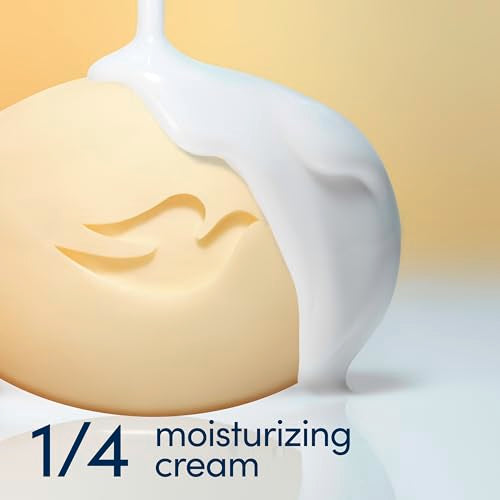 Dove Shea Butter Beauty Bar Soap, 8 Count | Moisturizing
