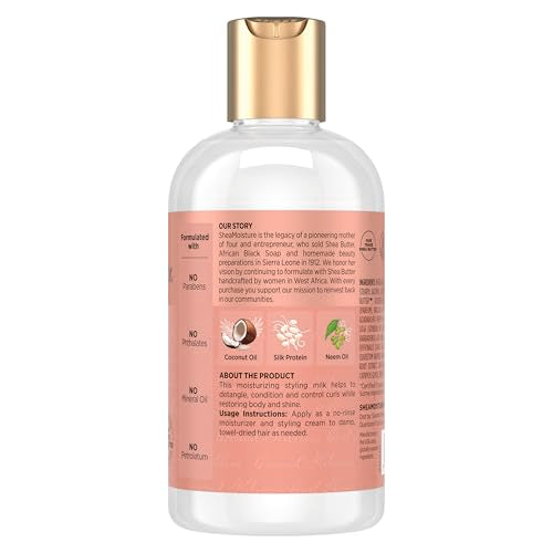 SheaMoisture Curl & Style Milk - Coconut & Hibiscus 8oz